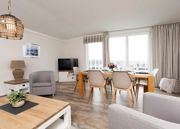 Lägenhet Strandnahe Mit Meerblick, Dachterrasse Und 2 Schlafzimmern,residenz Bel Vital Binz