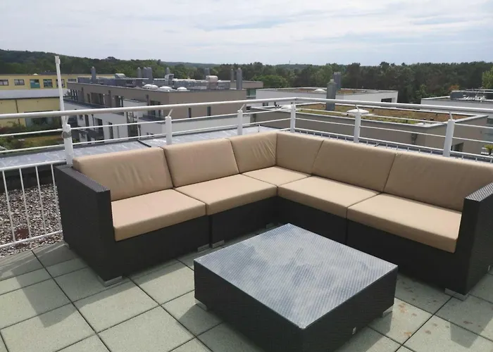 Lägenhet Strandnahe Mit Meerblick, Dachterrasse Und 2 Schlafzimmern,residenz Bel Vital Binz