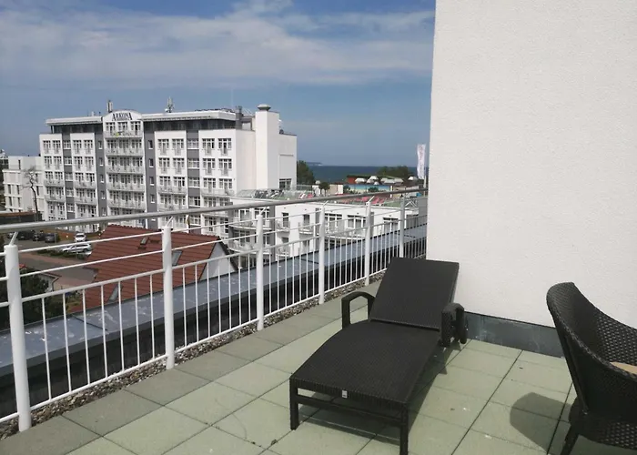 Lägenhet Strandnahe Mit Meerblick, Dachterrasse Und 2 Schlafzimmern,residenz Bel Vital